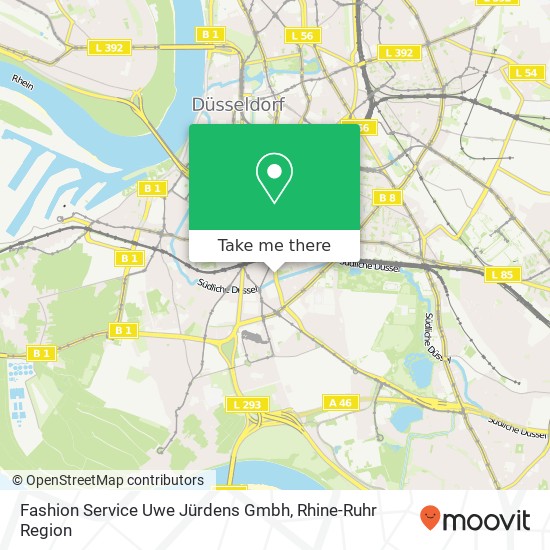 Fashion Service Uwe Jürdens Gmbh map