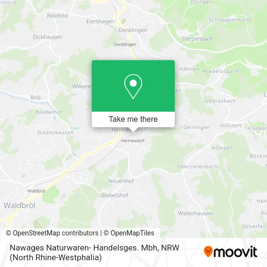 Карта Nawages Naturwaren- Handelsges. Mbh