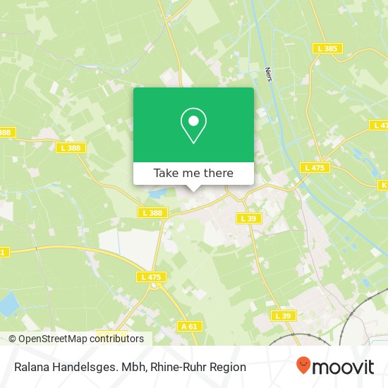 Ralana Handelsges. Mbh map