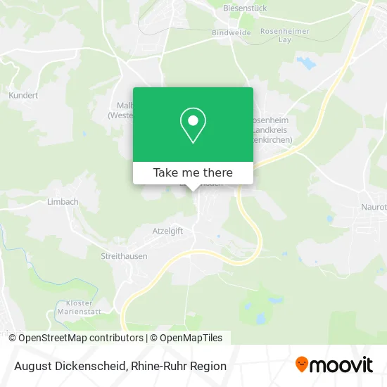 Карта August Dickenscheid