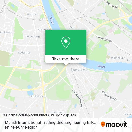 Mansh International Trading Und Engineering E. K. map