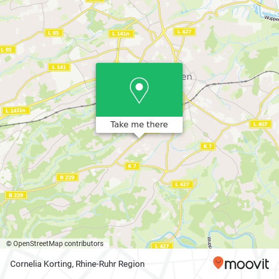 Cornelia Korting map