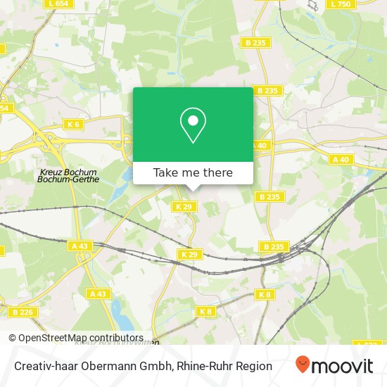 Creativ-haar Obermann Gmbh map