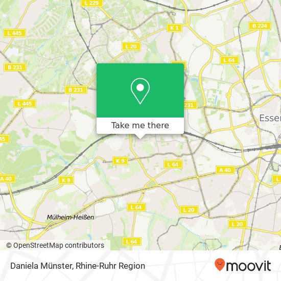 Daniela Münster map