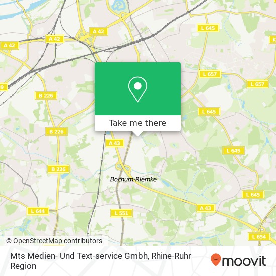 Mts Medien- Und Text-service Gmbh map