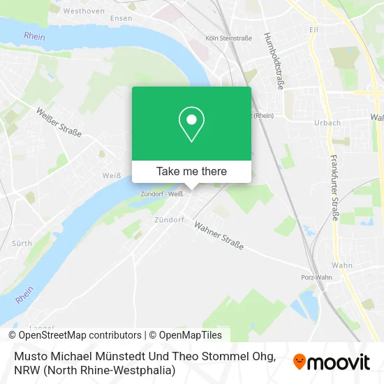 Карта Musto Michael Münstedt Und Theo Stommel Ohg