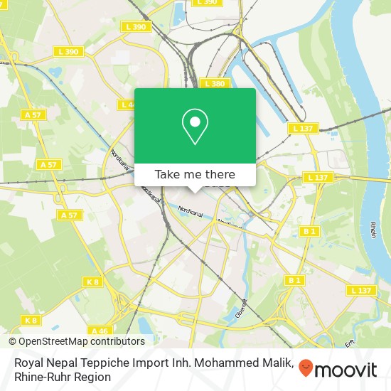 Карта Royal Nepal Teppiche Import Inh. Mohammed Malik