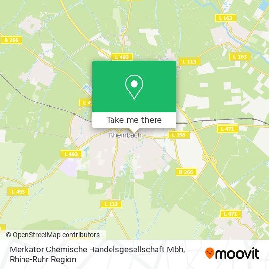 Merkator Chemische Handelsgesellschaft Mbh map