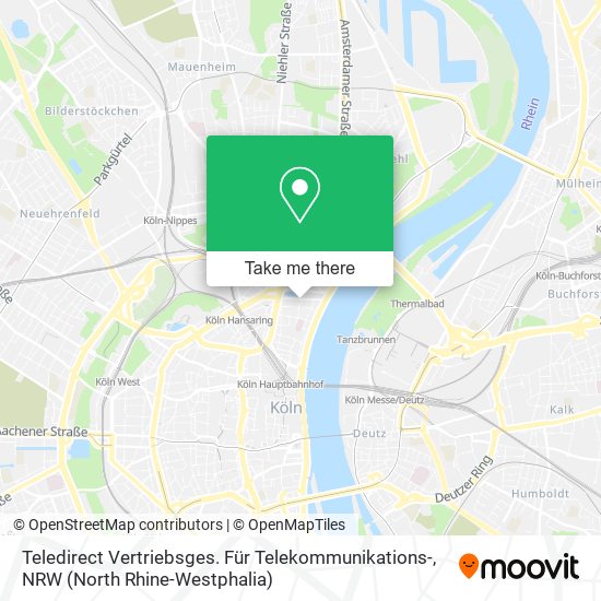 Teledirect Vertriebsges. Für Telekommunikations- map
