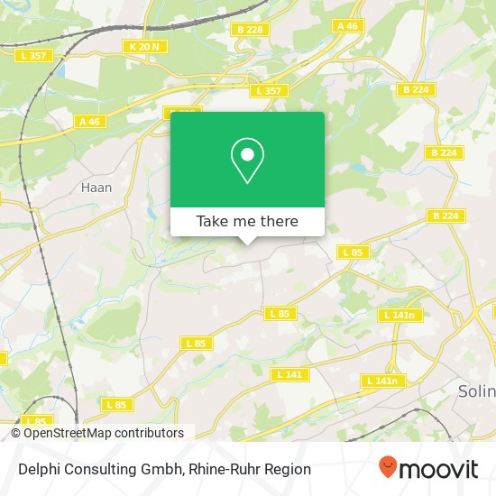 Delphi Consulting Gmbh map