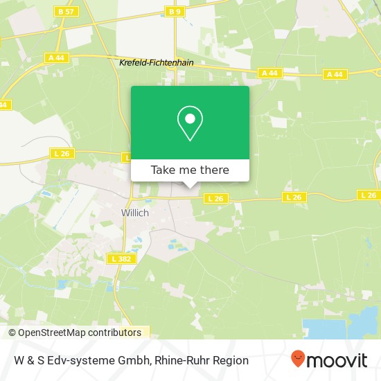 W & S Edv-systeme Gmbh map