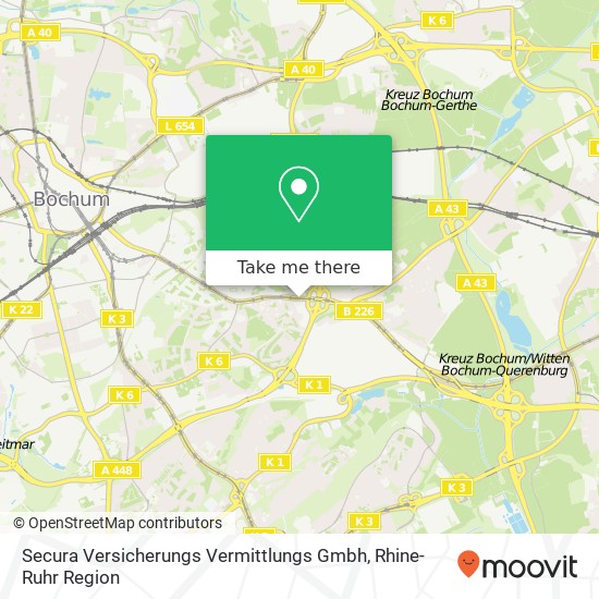 Secura Versicherungs Vermittlungs Gmbh map