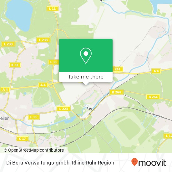 Di Bera Verwaltungs-gmbh map