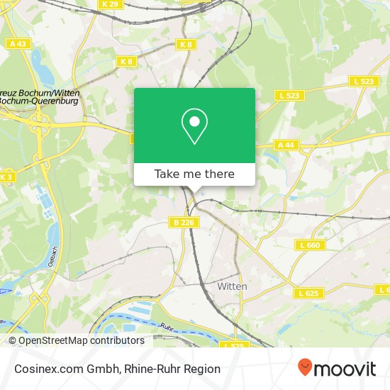 Cosinex.com Gmbh map