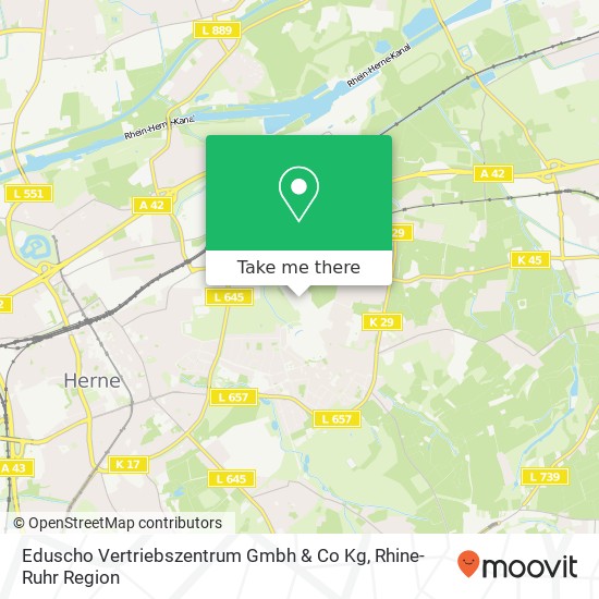 Eduscho Vertriebszentrum Gmbh & Co Kg map