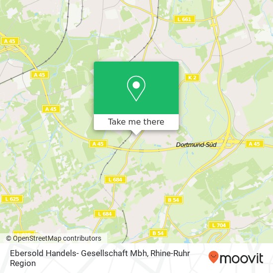 Ebersold Handels- Gesellschaft Mbh map