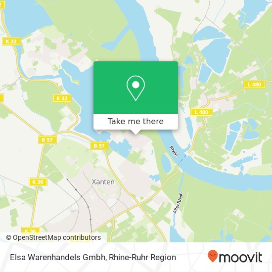 Elsa Warenhandels Gmbh map