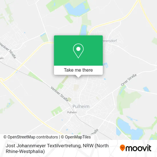 Карта Jost Johannmeyer Textilvertretung