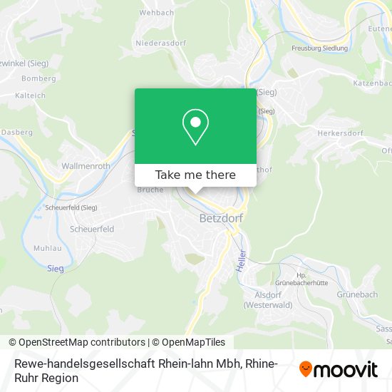 Карта Rewe-handelsgesellschaft Rhein-lahn Mbh