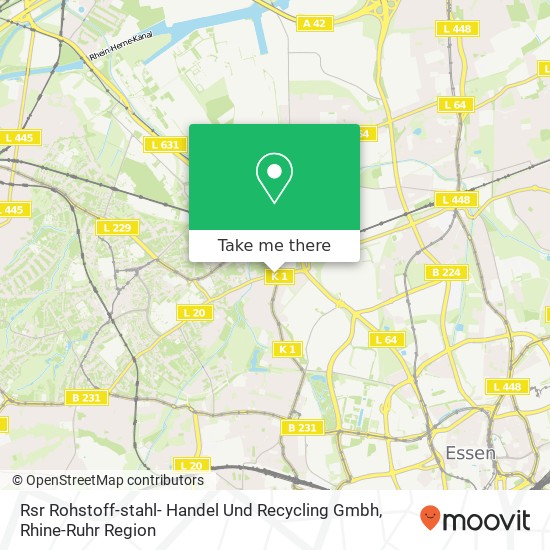 Rsr Rohstoff-stahl- Handel Und Recycling Gmbh map