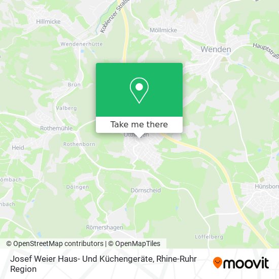 Josef Weier Haus- Und Küchengeräte map