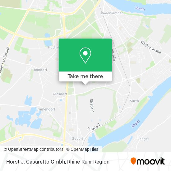 Horst J. Casaretto Gmbh map