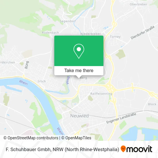 F. Schuhbauer Gmbh map