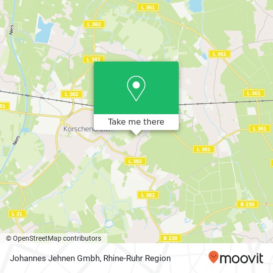 Johannes Jehnen Gmbh map