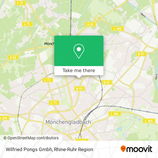 Wilfried Pongs Gmbh map
