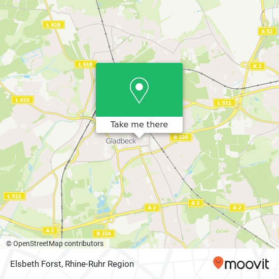 Карта Elsbeth Forst