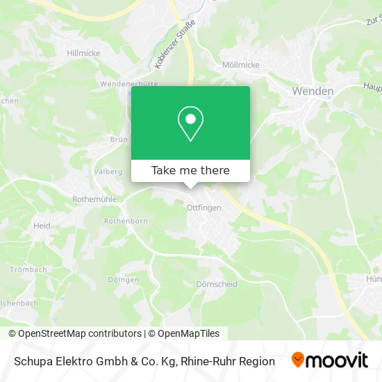 Карта Schupa Elektro Gmbh & Co. Kg