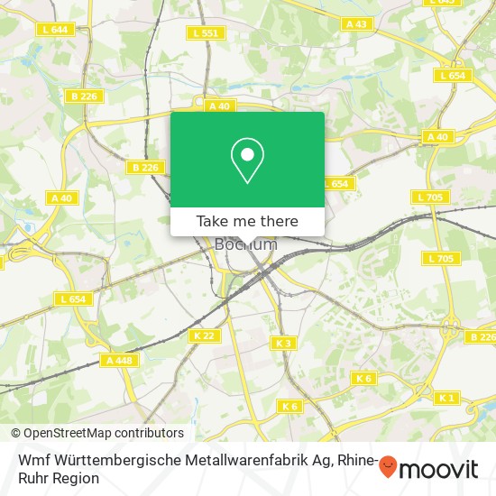 Wmf Württembergische Metallwarenfabrik Ag map
