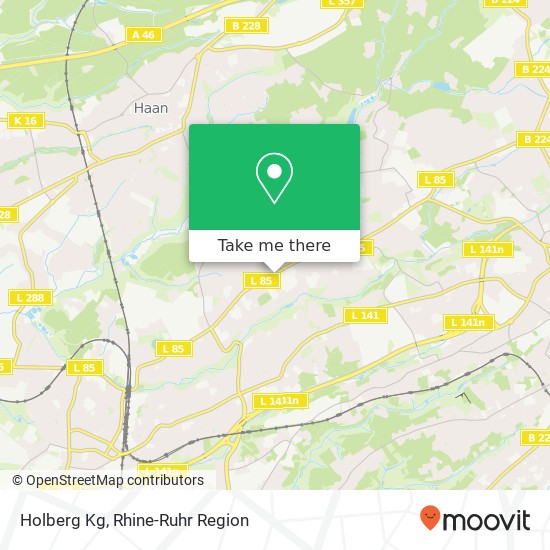 Holberg Kg map