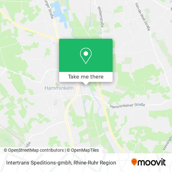 Intertrans Speditions-gmbh map