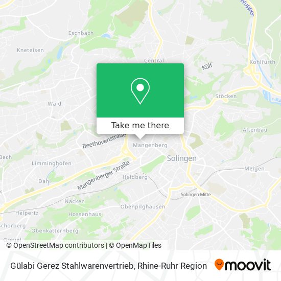 Gülabi Gerez Stahlwarenvertrieb map