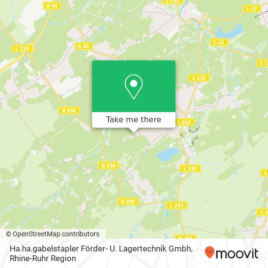 Ha.ha.gabelstapler Förder- U. Lagertechnik Gmbh map