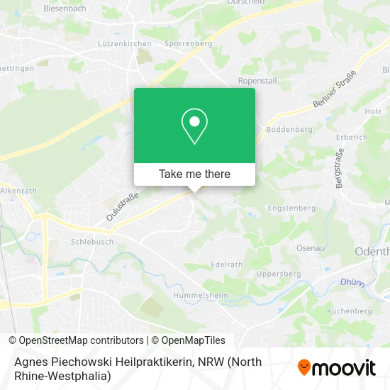Карта Agnes Piechowski Heilpraktikerin