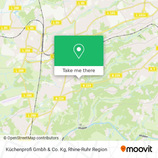 Карта Küchenprofi Gmbh & Co. Kg