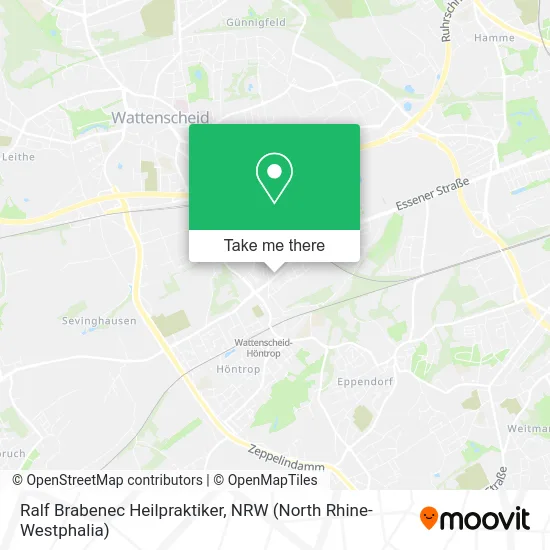 Карта Ralf Brabenec Heilpraktiker