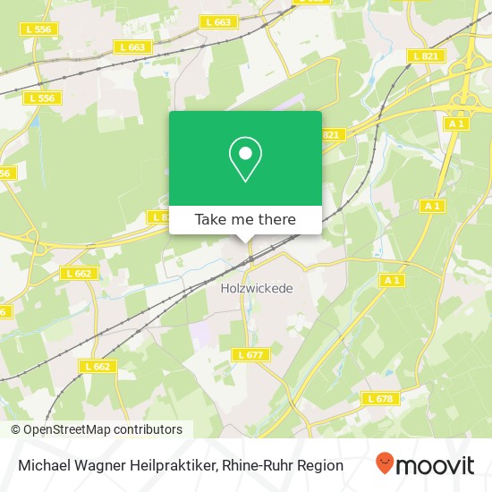 Michael Wagner Heilpraktiker map