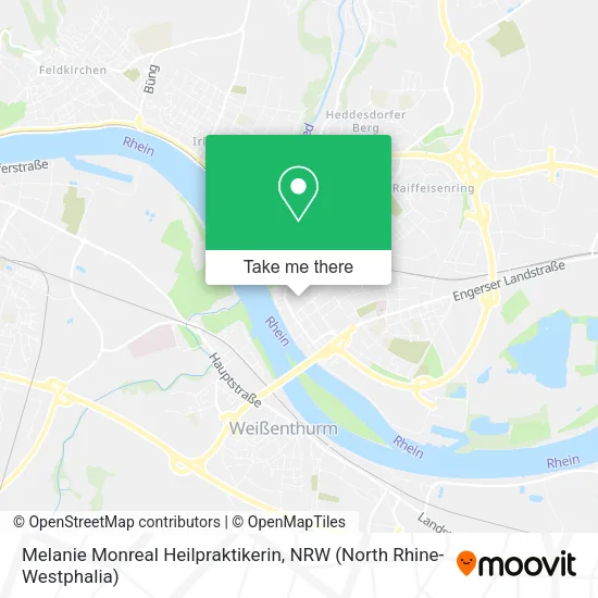 Карта Melanie Monreal Heilpraktikerin