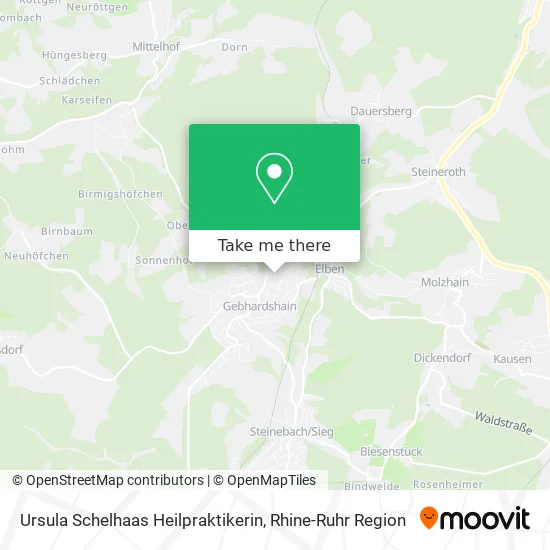 Карта Ursula Schelhaas Heilpraktikerin