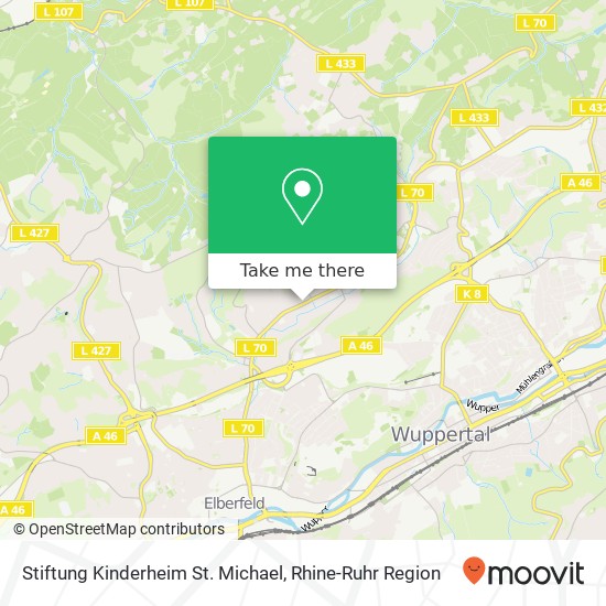 Stiftung Kinderheim St. Michael map