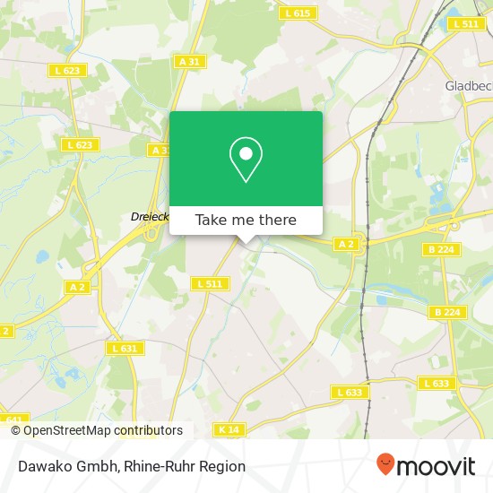 Dawako Gmbh map