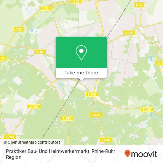 Praktiker Bau- Und Heimwerkermarkt map