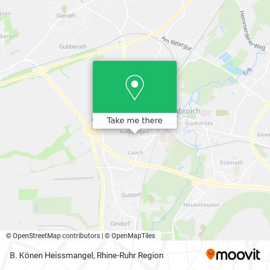 B. Könen Heissmangel map