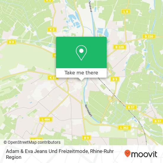 Adam & Eva Jeans Und Freizeitmode map