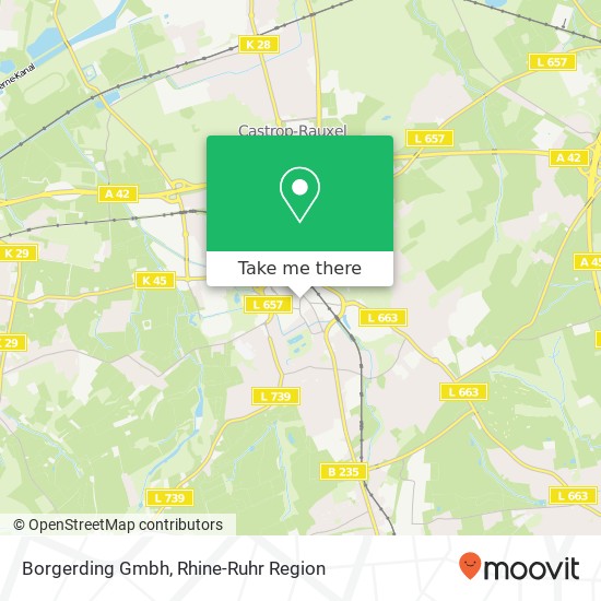 Borgerding Gmbh map