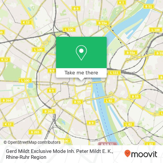 Gerd Mildt Exclusive Mode Inh. Peter Mildt E. K. map