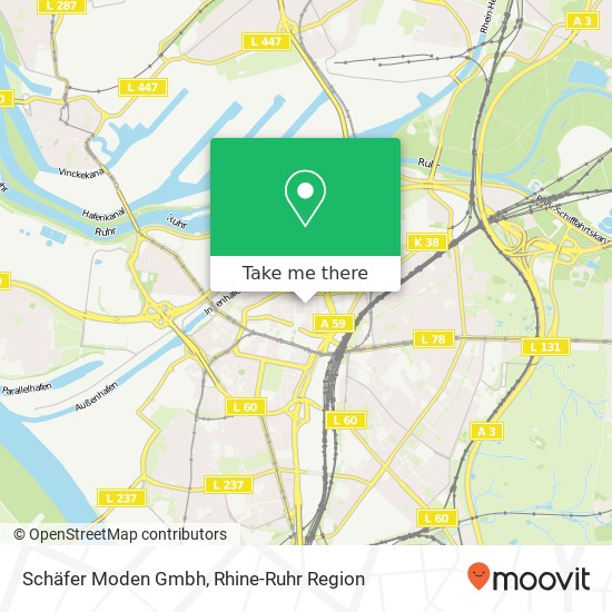 Schäfer Moden Gmbh map